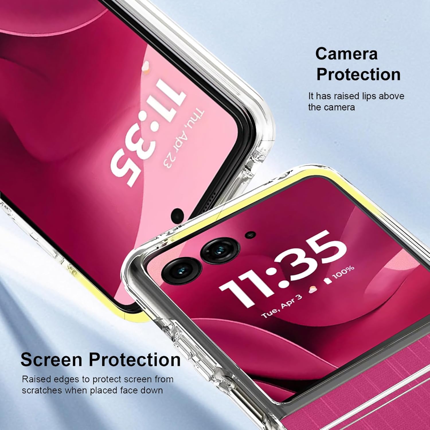 Coque souple en TPU pour Motorola Moto Razr Ultra (2025) Coque souple en TPU pour Motorola Moto Razr Ultra (2025)